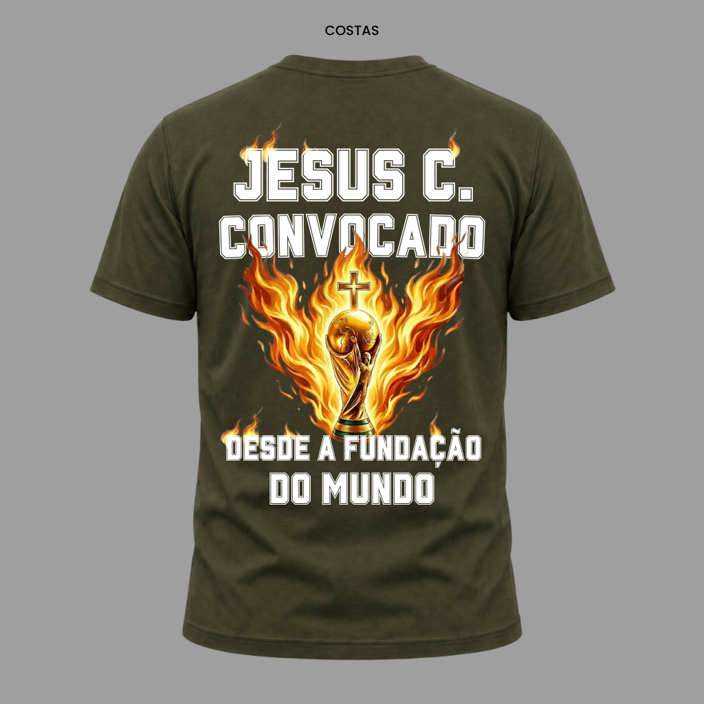 Camiseta Nação Eleita Convocado | Copa 2026 | Kyrios Club