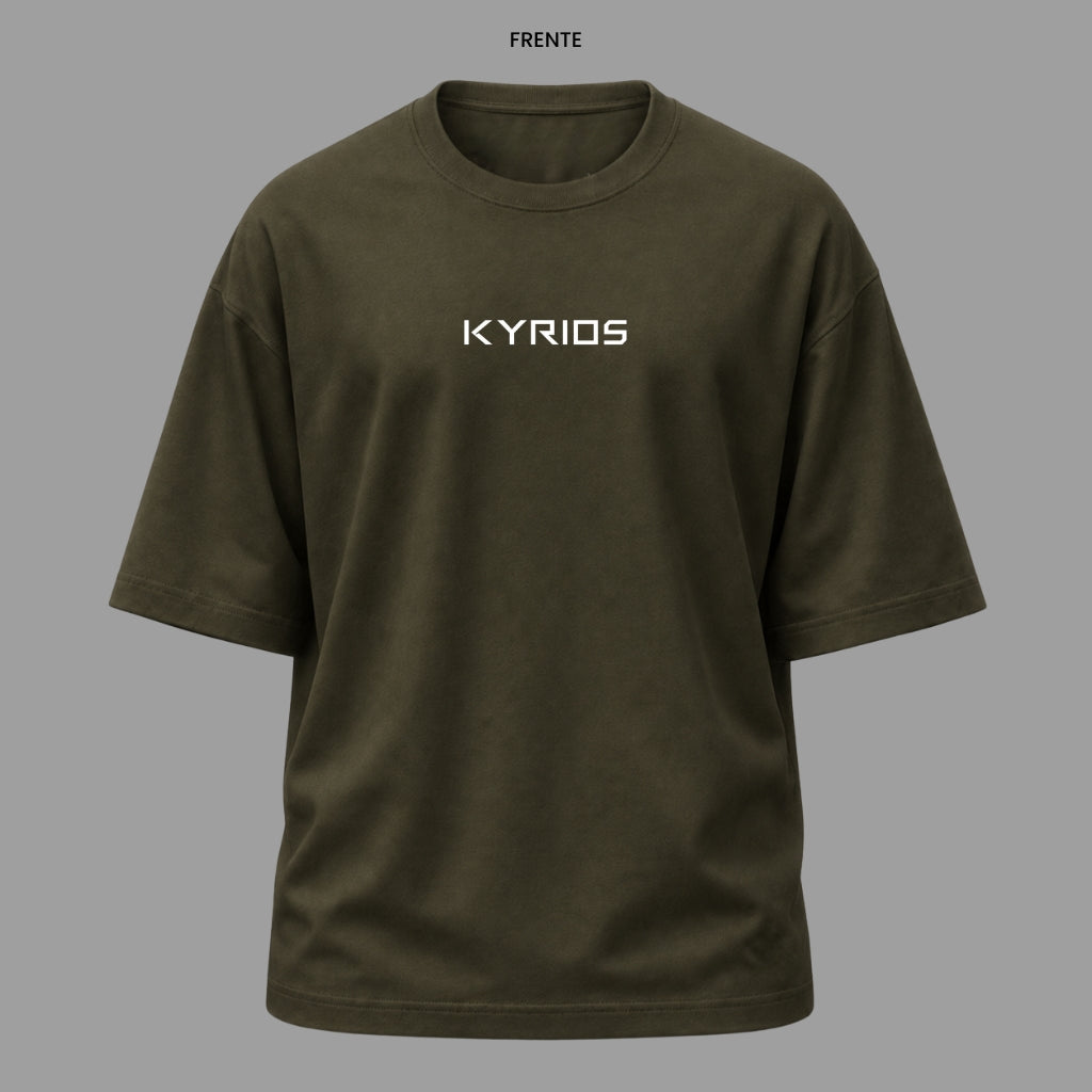 Camiseta Oversized Cristã Kyrios | Moda Gospel | Kyrios Club
