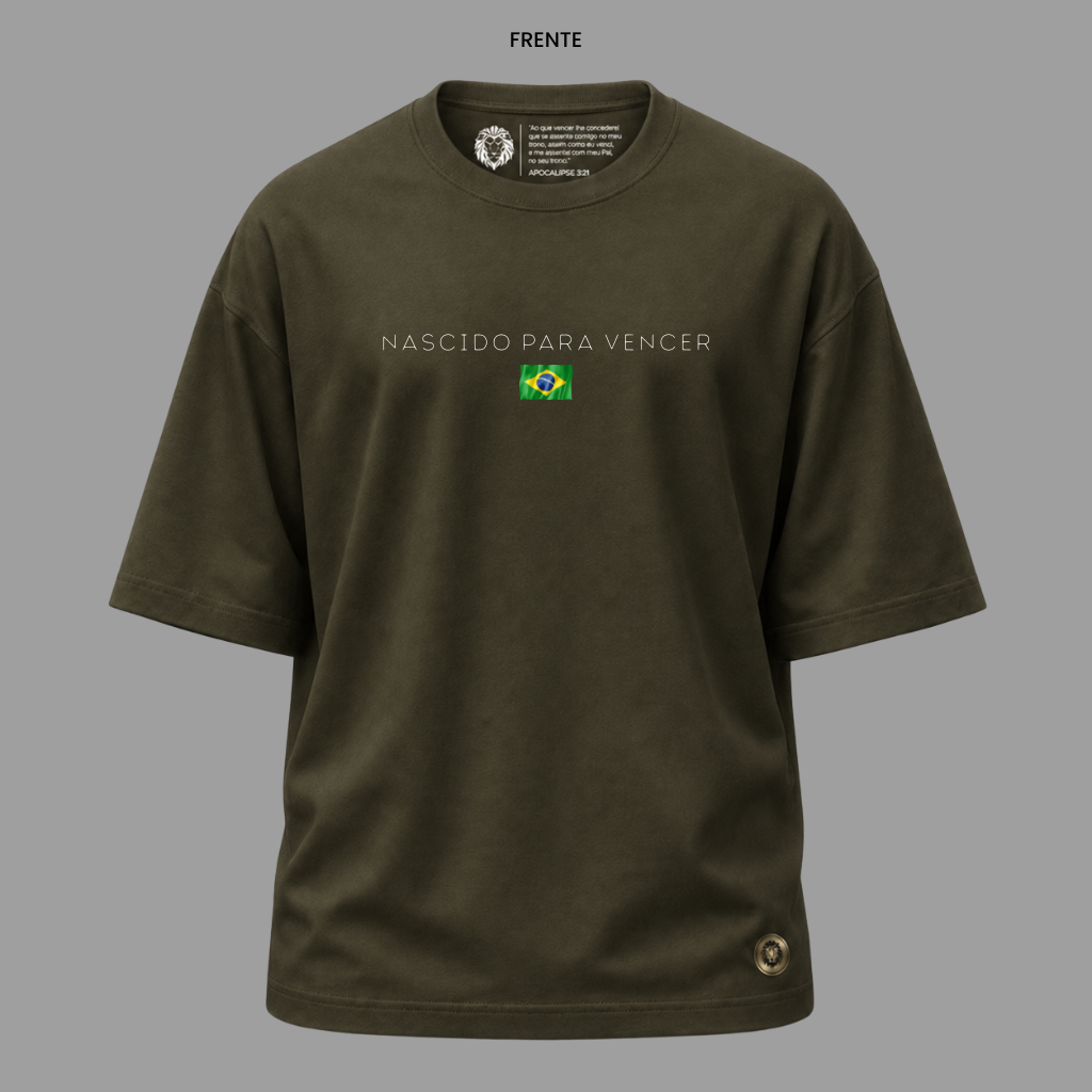 Camiseta Nação Eleita 1 João 5:4 | Copa 2026 | Kyrios Club