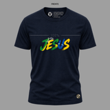Camiseta Nação Eleita 100% Jesus | Copa 2026 | Kyrios Club