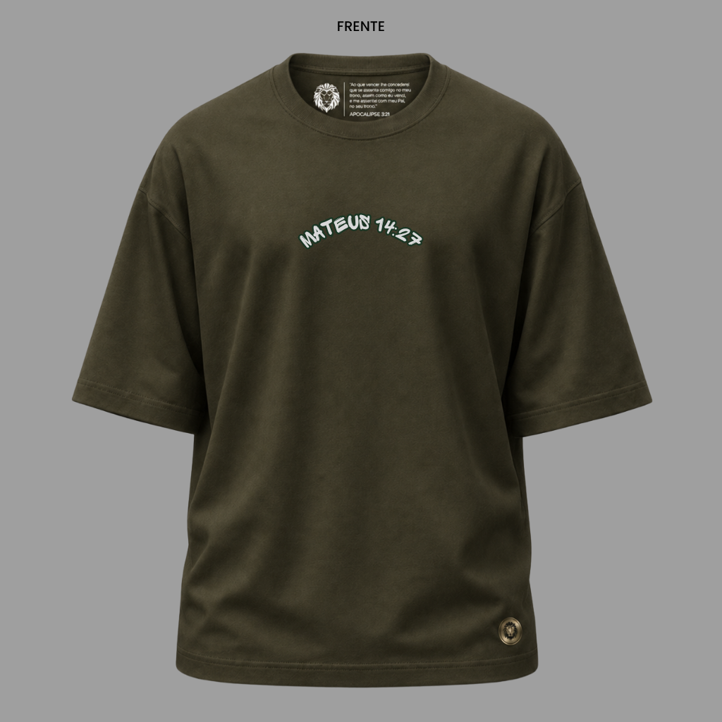 Camiseta Cristã Mateus 14:27 | Kyrios Club