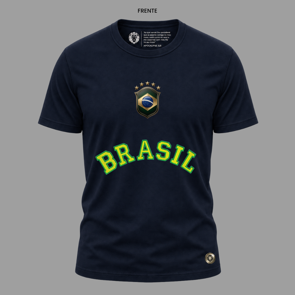 Camiseta Nação Eleita Jesus 33 | Copa 2026 | Kyrios Club
