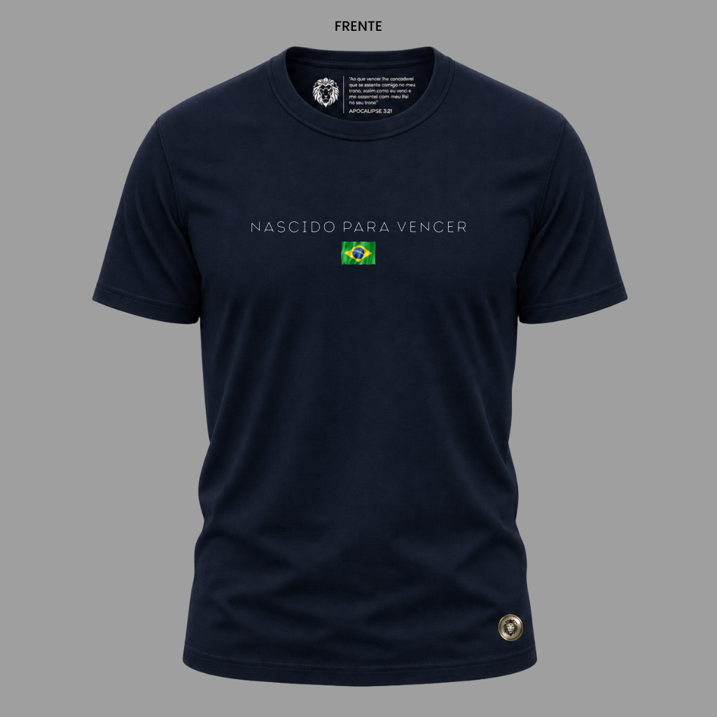 Camiseta Nação Eleita 1 João 5:4 | Copa 2026 | Kyrios Club