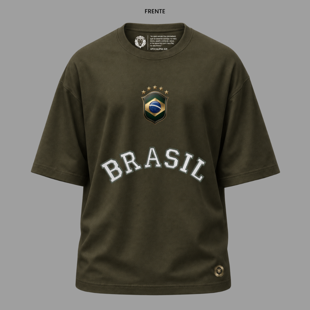 Camiseta Nação Eleita Jesus 33 | Copa 2026 | Kyrios Club