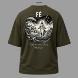 Camiseta Oversized Cristã Mateus 14:27 | Kyrios Club