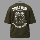Camiseta Oversized Cristã Salmos 100:5 | Kyrios Club