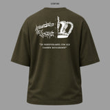 Camiseta Oversized Cristã 2 Timóteo 2:12 | Kyrios Club