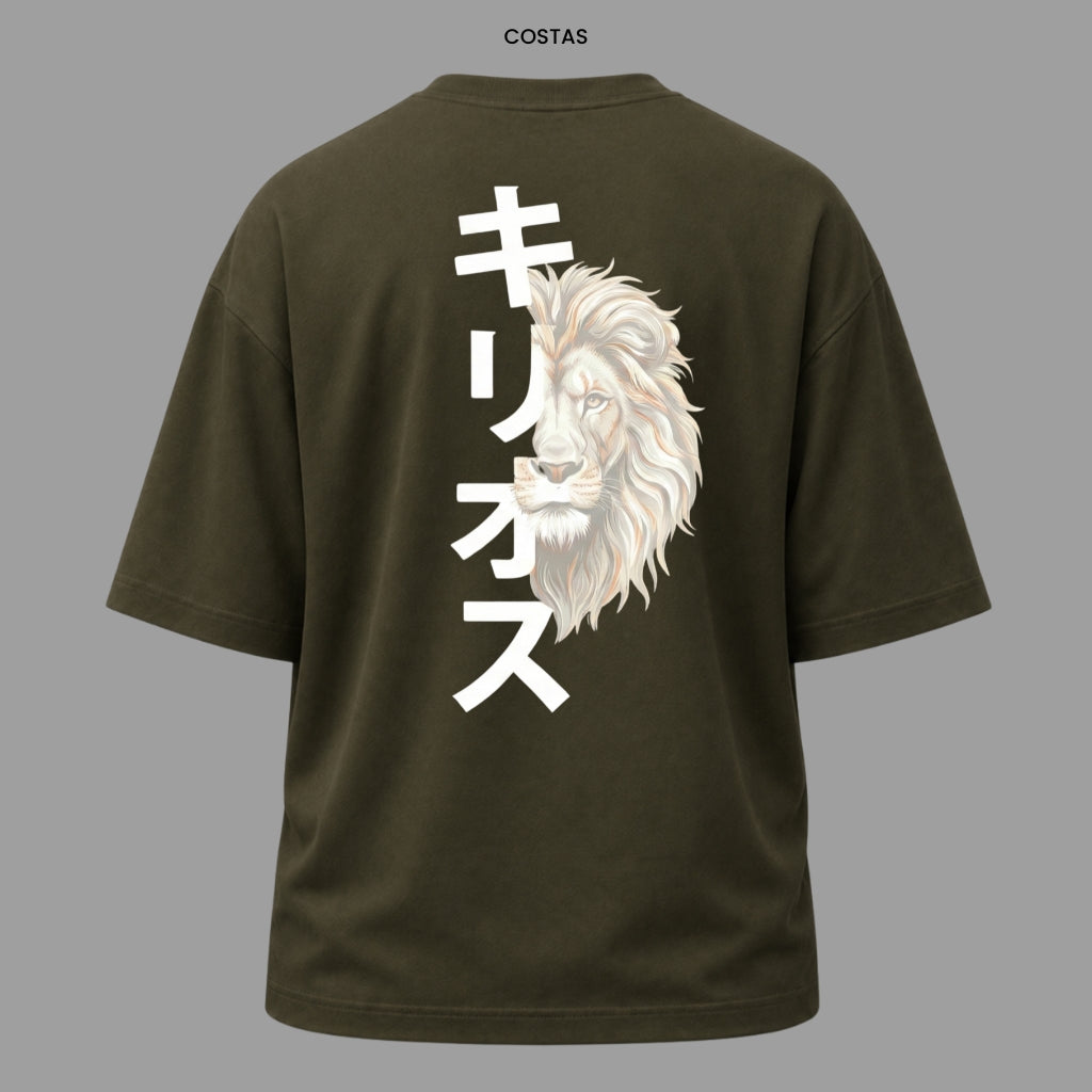 Camiseta Oversized Cristã Kyrios | Moda Gospel | Kyrios Club
