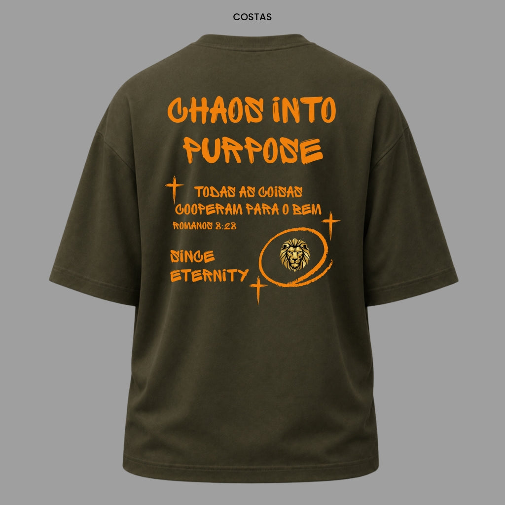 Camiseta Oversized Cristã Romanos 8:28 | Kyrios Club
