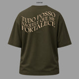 Camiseta Oversized Cristã Filipenses 4:13 | Kyrios Club