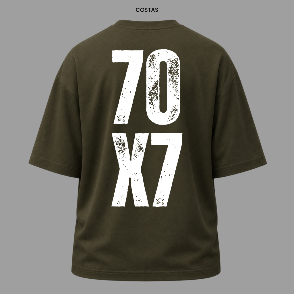 Camiseta Cristã Mateus 18:22 | Kyrios Club