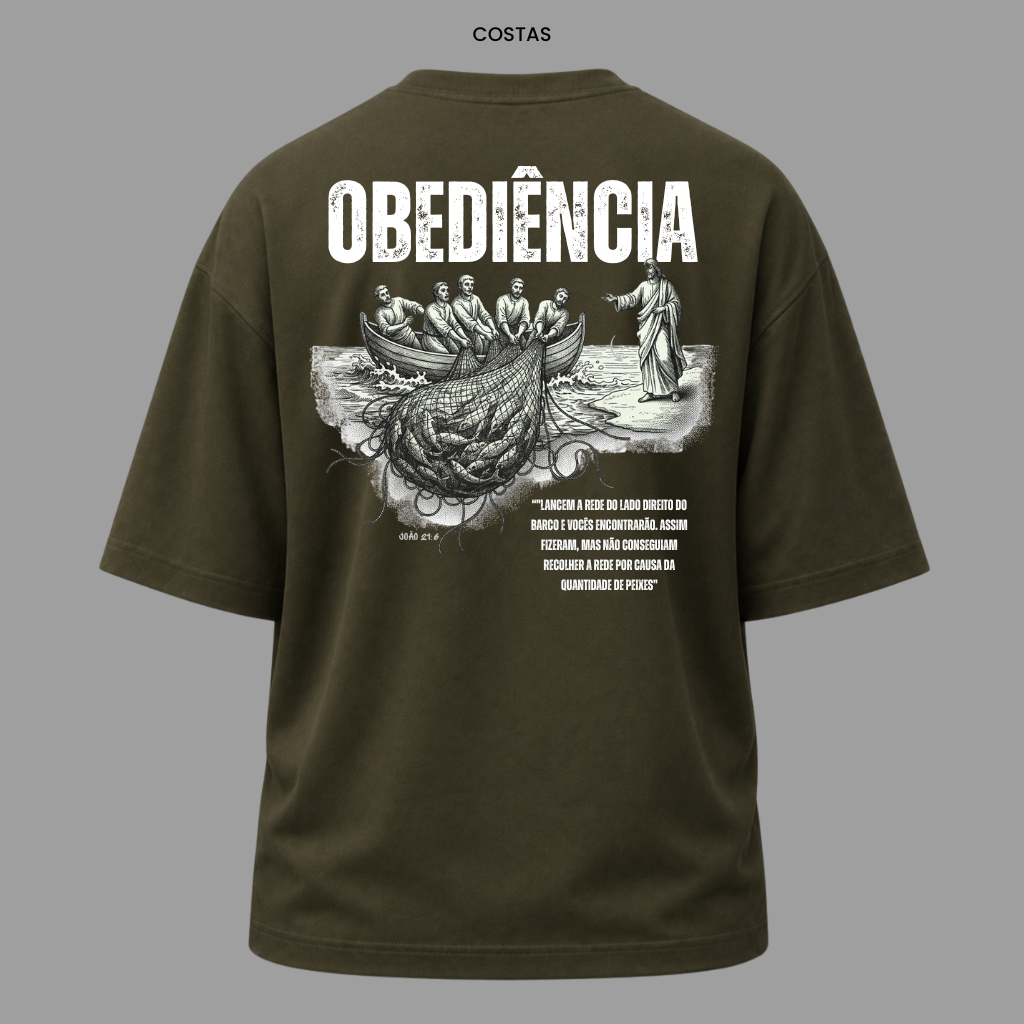 Camiseta Cristã João 21:6 | Kyrios Club