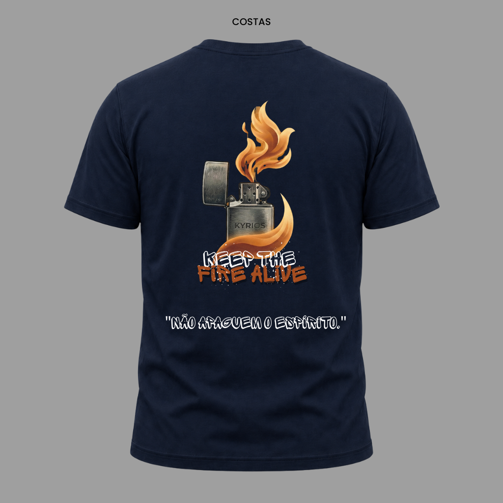Camiseta Cristã 1 Tessalonicenses 5:19 | Kyrios Club