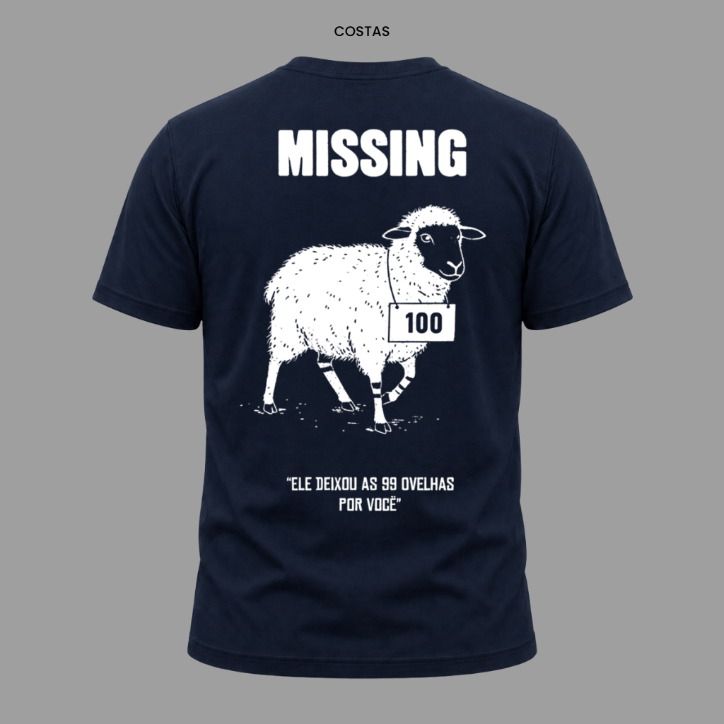 Camiseta Cristã Lucas 15:4 | Kyrios Club