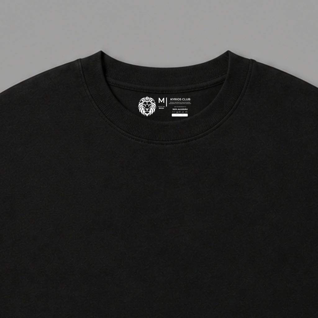 Camiseta Oversized Cristã João 21:6 | Kyrios Club