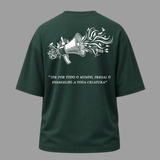 Camiseta Oversized Cristã Marcos 16:15 | Kyrios Club