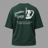 Camiseta Oversized Cristã 2 Timóteo 2:12 | Kyrios Club