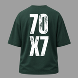 Camiseta Oversized Cristã Mateus 18:22 | Kyrios Club