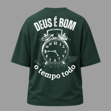 Camiseta Oversized Cristã Salmos 100:5 | Kyrios Club