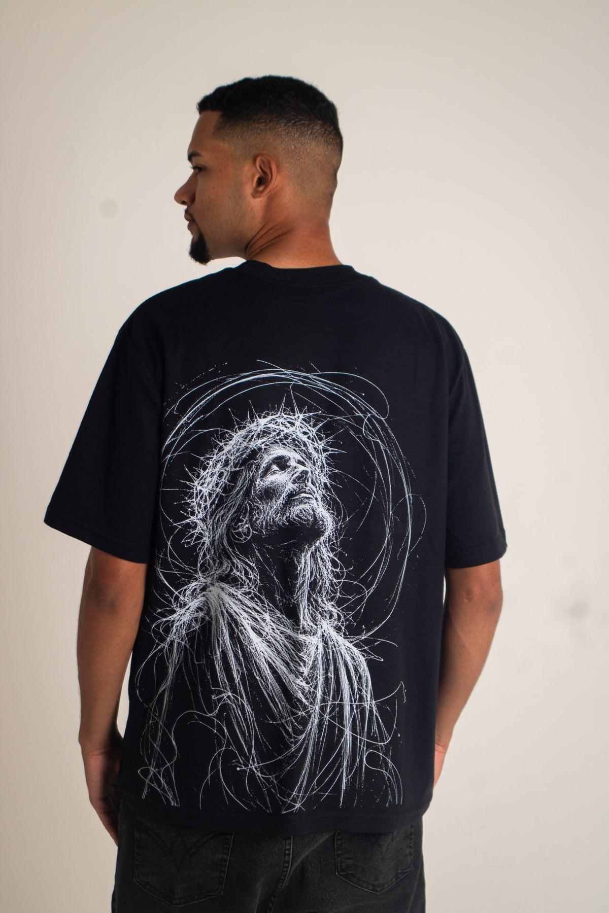 Camiseta Oversized ECCE HOMO (A Humilhação) - João 19:5