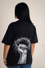 Camiseta Oversized CORONA SPINEA (A Realeza) - Mateus 27-29