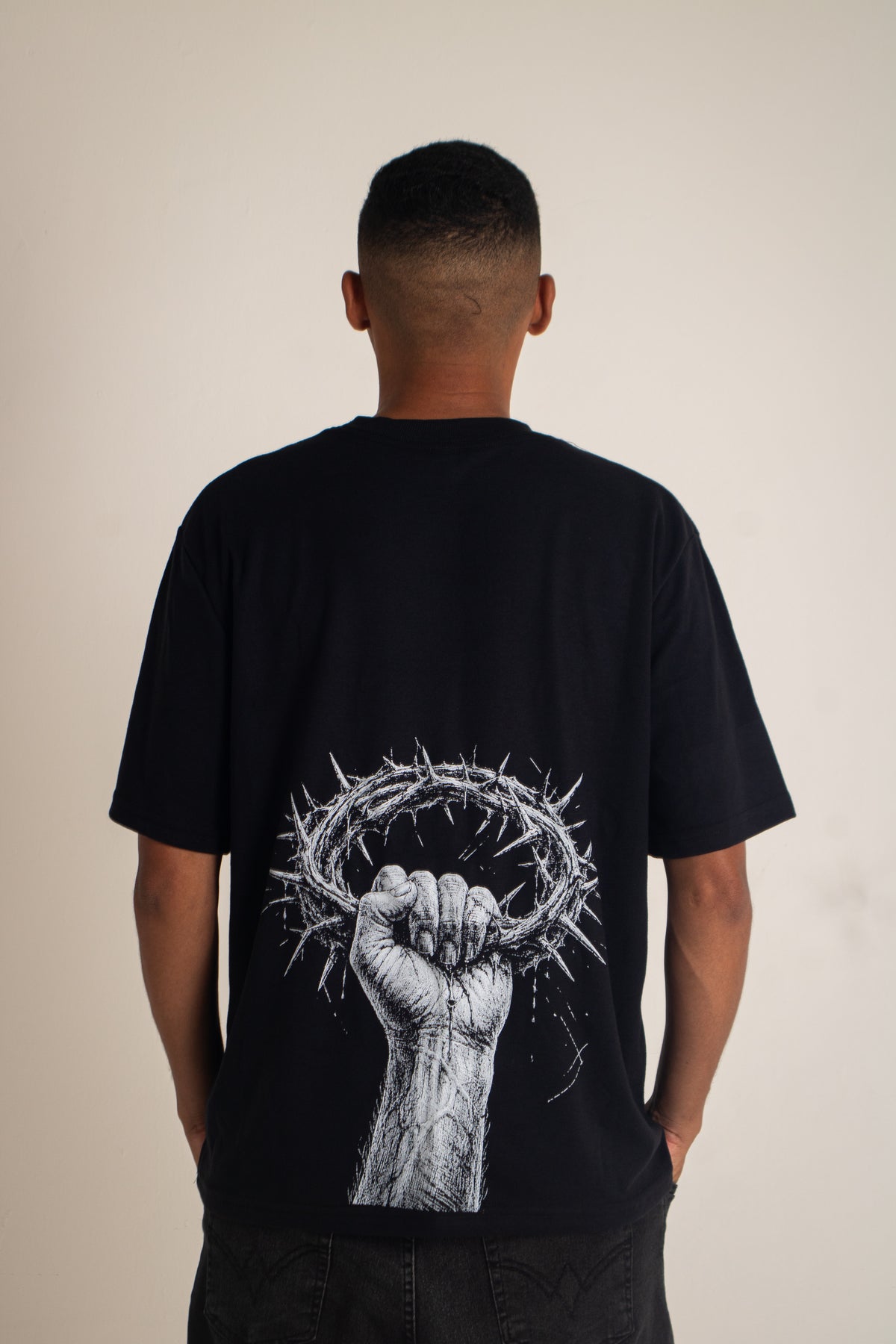 Camiseta Oversized CORONA SPINEA (A Realeza) - Mateus 27-29