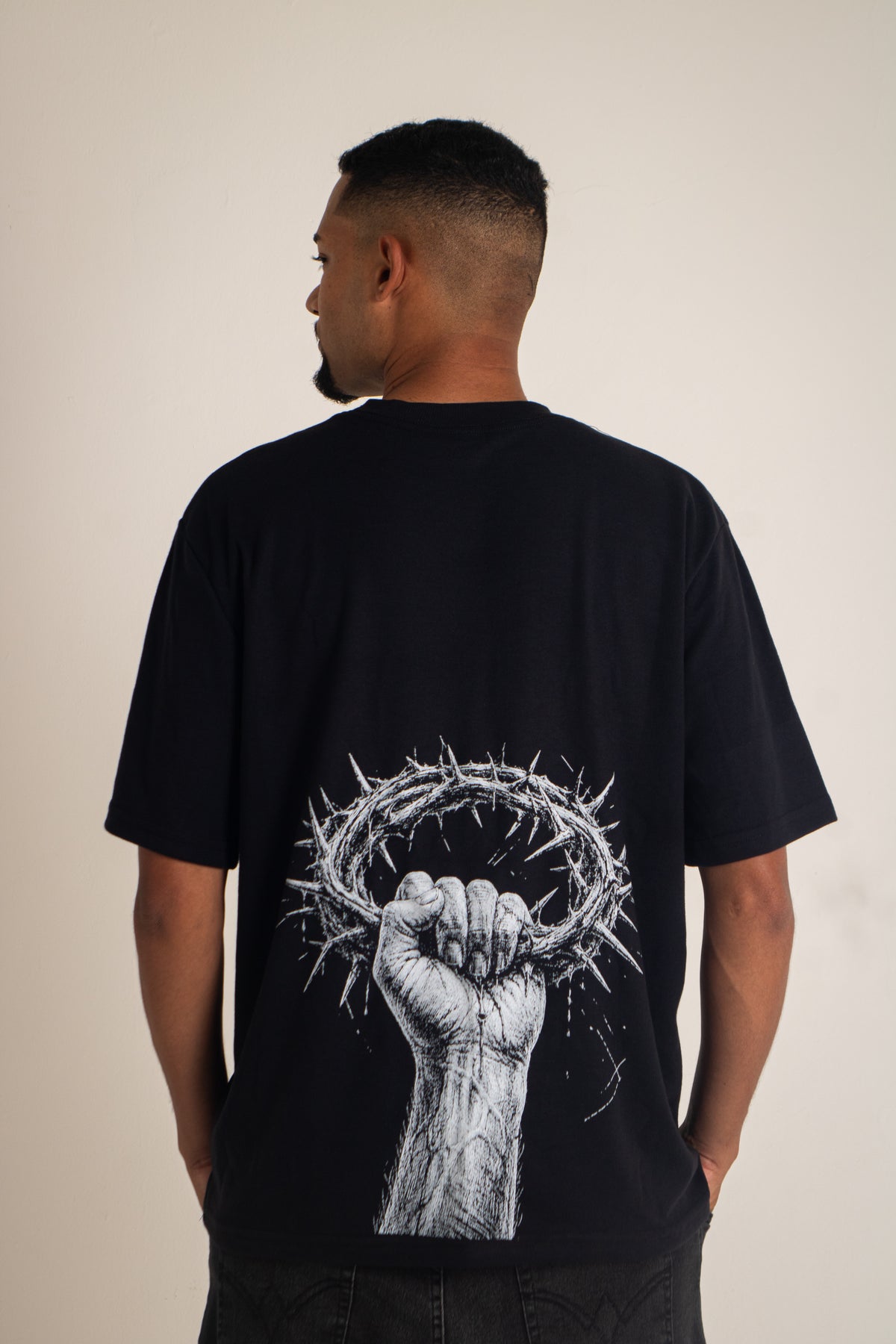 Camiseta Oversized CORONA SPINEA (A Realeza) - Mateus 27-29
