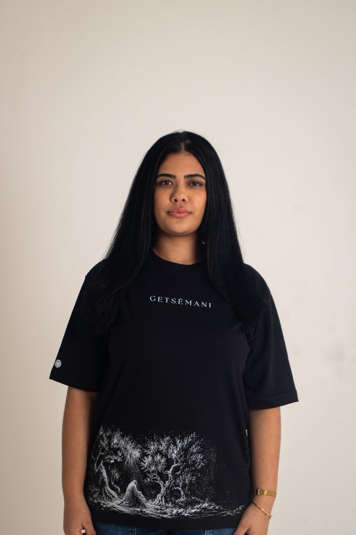 Camiseta Oversized GETSÊMANI (A Entrega) - Mateus 26:39