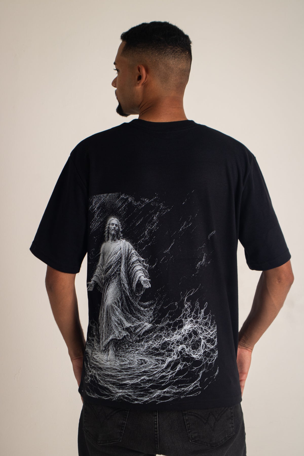 Camiseta Oversized SOU EU (A Soberania) - Mateus 14:27