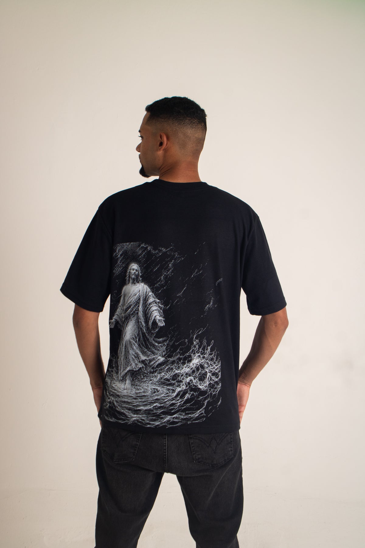 Camiseta Oversized SOU EU (A Soberania) - Mateus 14:27