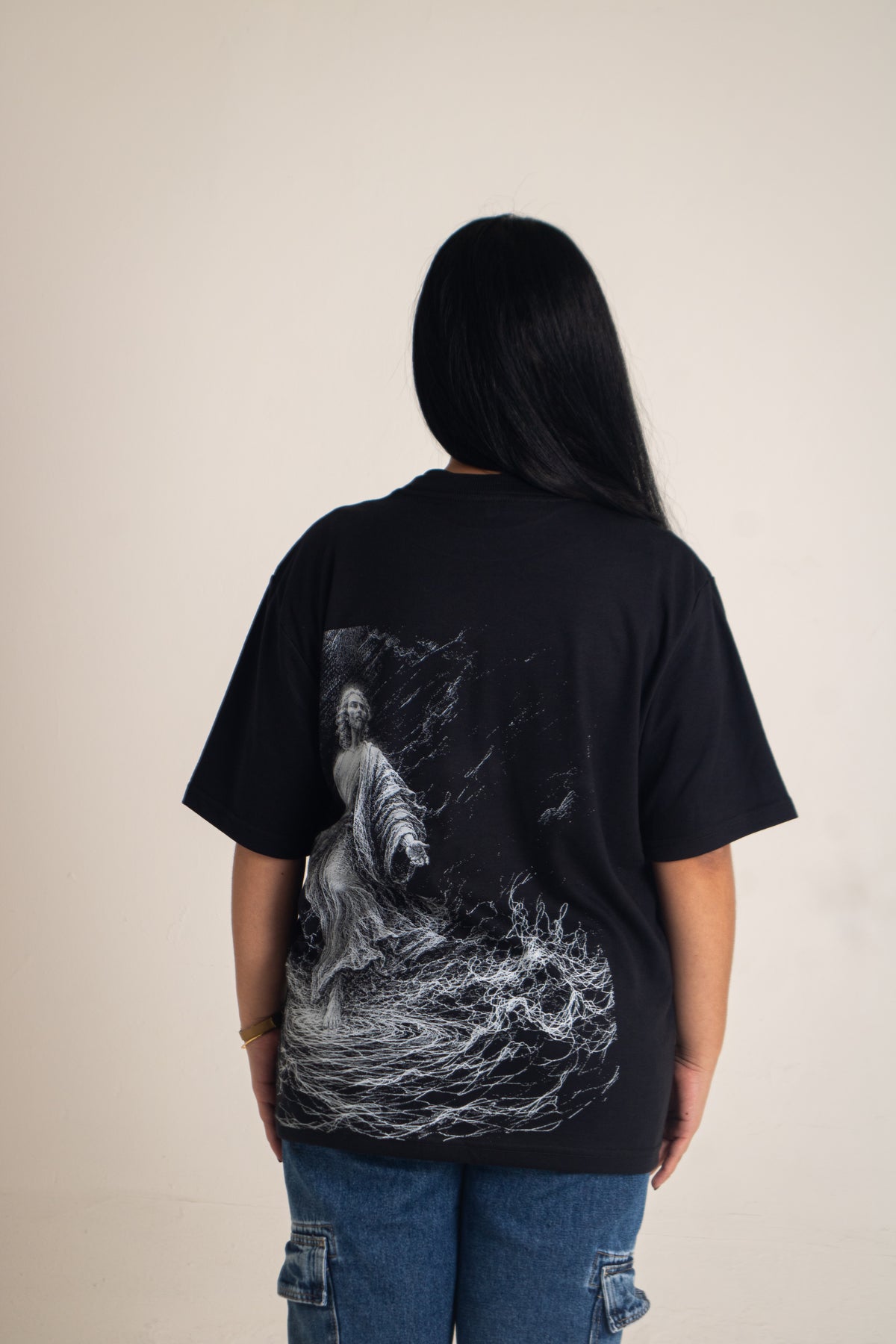 Camiseta Oversized SOU EU (A Soberania) - Mateus 14:27