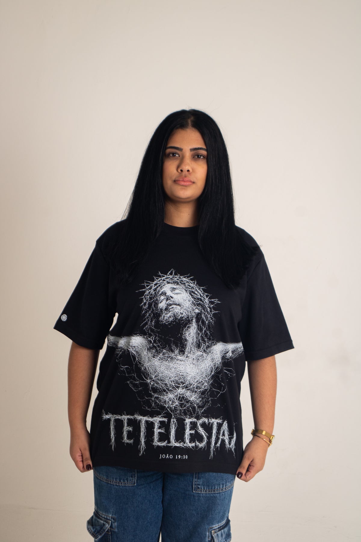 Camiseta Oversized TETELESTAI (A Consumação) - João 19:30