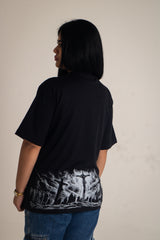 Camiseta Oversized GÓLGOTA (O Sacrifício) - João 19:17-18
